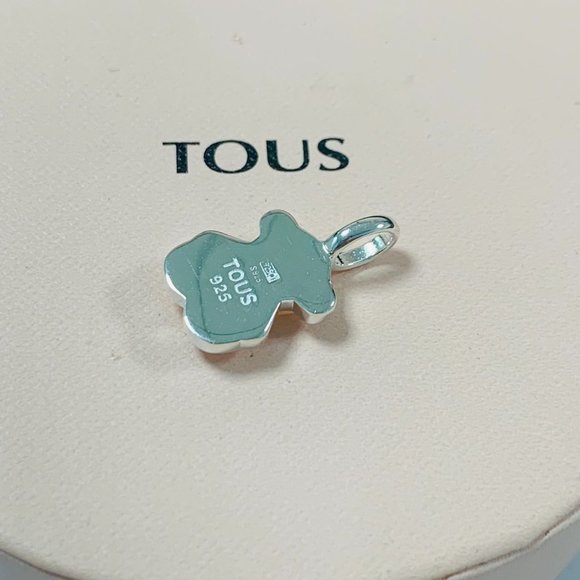 TOUS Silver and faceted mother-of-pearl TOUS Color Pendant. 1,5cm. - Picture 4 of 7